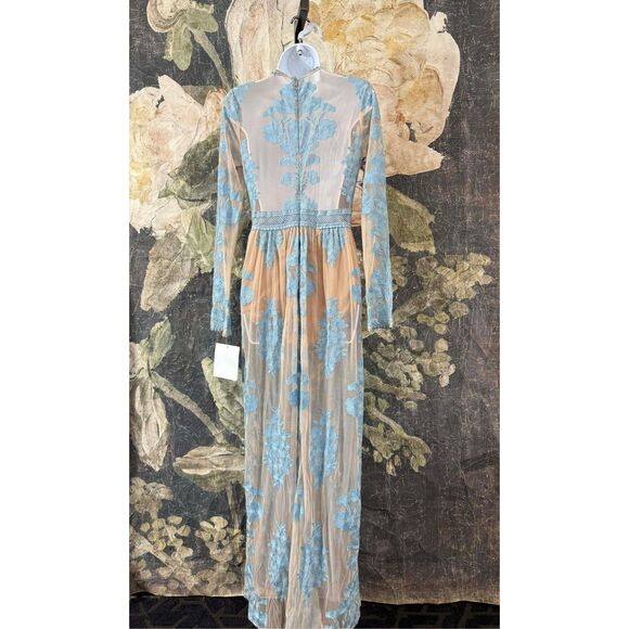 New Free People For Love & Lemons Temecula Maxi Dress Size L - Picture 6 of 9